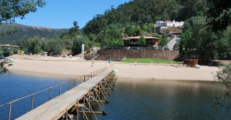 Reconquinho Beach, one of the most beautiful beaches in Portugal