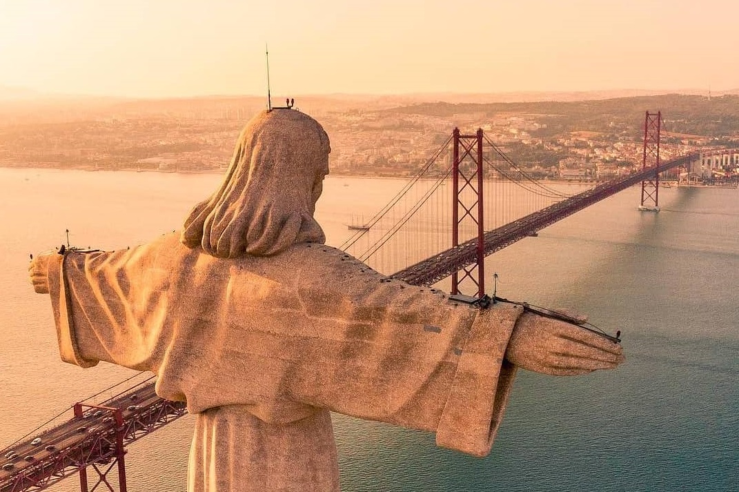 The most beautiful bridge in Europe is in Lisbon