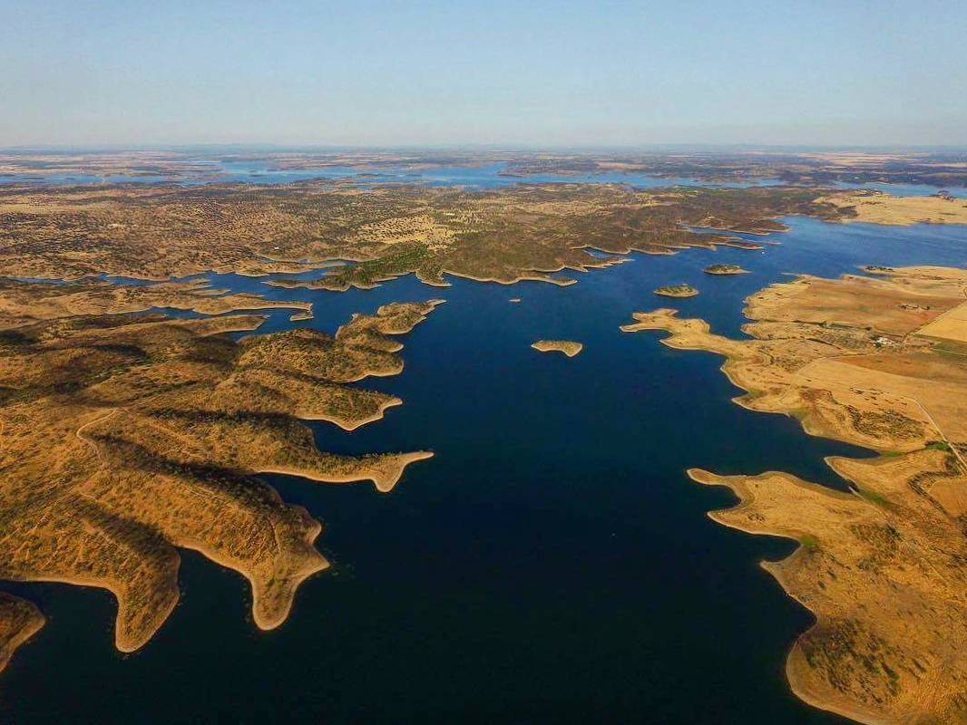 Portugals largest artificial lake in Portugal